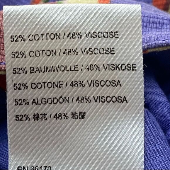 Free People La Paz Slim Crop Multicolored Striped Pants Size 6 - Picture 11 of 16